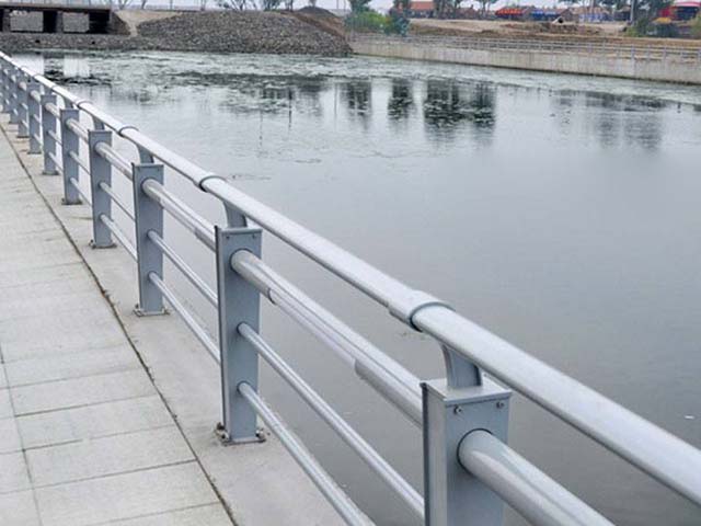東莞花園河堤護欄
